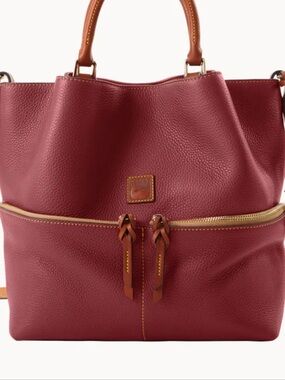 NWOT Dooney & Bourke Pebble Grain Dawson Tote Bag